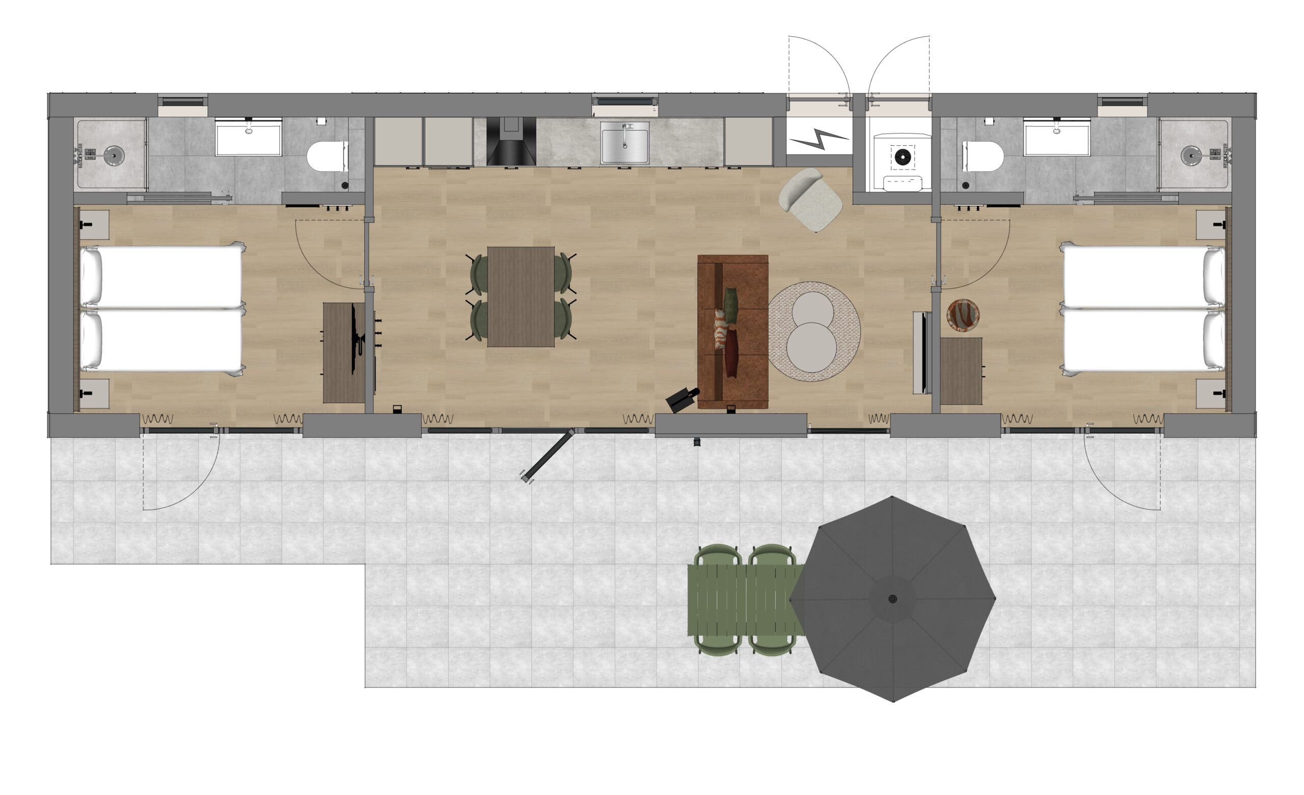 Borgerbeek comfort plattegrond